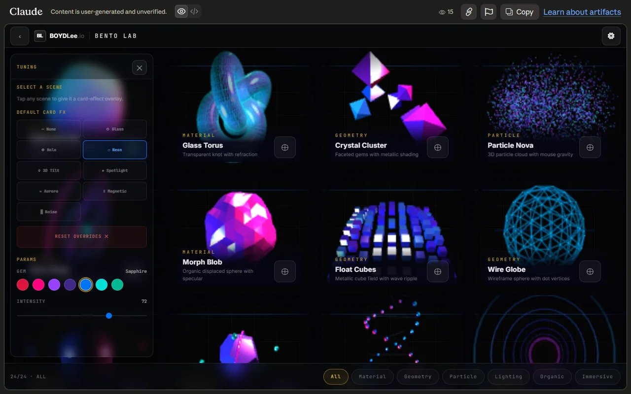 Bento Lab preview